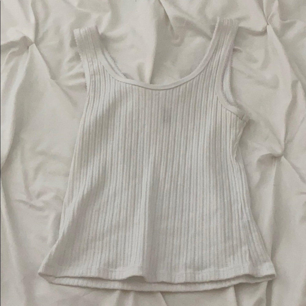 basic white tank top from pacsun